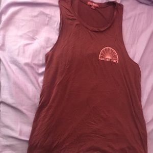 Positive vibes tanktop!